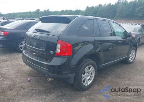 2013 Ford Edge Sel from USA, damaged, VIN 2FMDK4JC0DBA60355